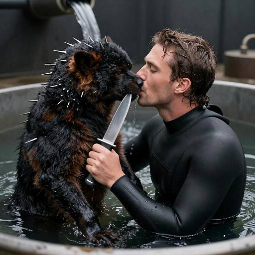 Intense Encounter in an Industrial Setting