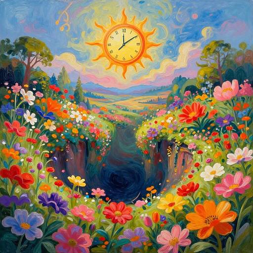 Whimsical Dreamscape Garden View