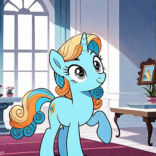 Annabeth Chase Unicorn Pony Illustration