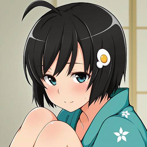 Illustration of Araragi tsukihi, monogatari (series) in the style of Atsushi (aaa-bbb)