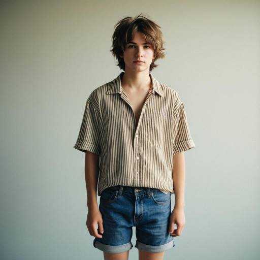 Vintage Teenage Boy Cosplay Concept