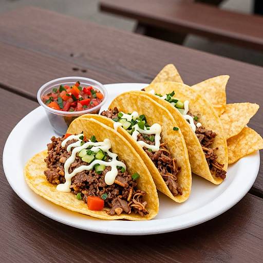 Renaissance Style Tacos Picnic Scene