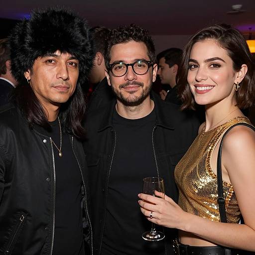 Vibrant Party Scene with Friends