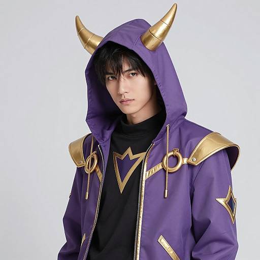 Intricate Seviper-Inspired Cosplay Costume Design
