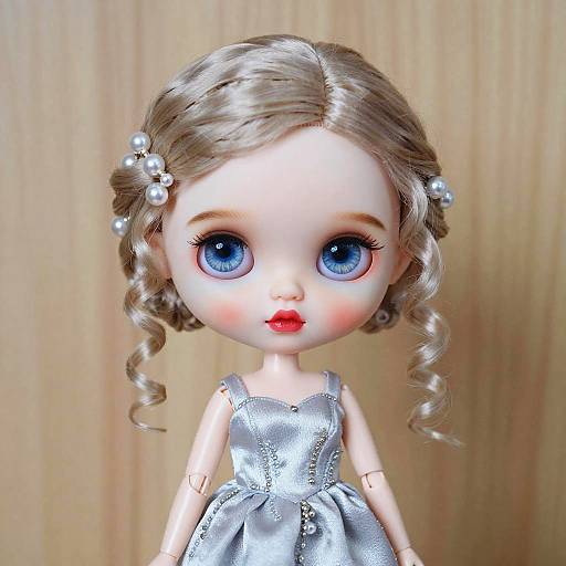 Realistic Portrait of Porcelain Doll