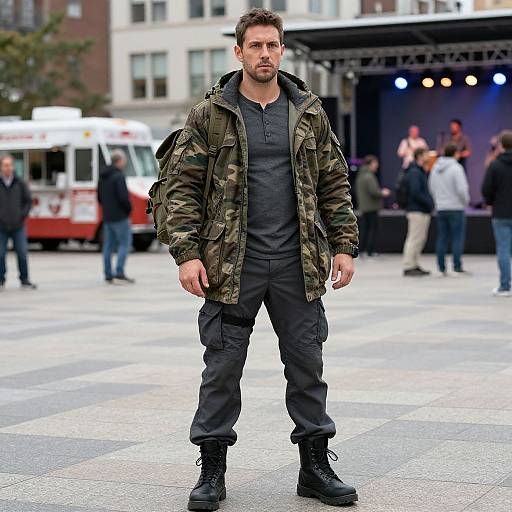 Urban Adventurer in Tactical Gear