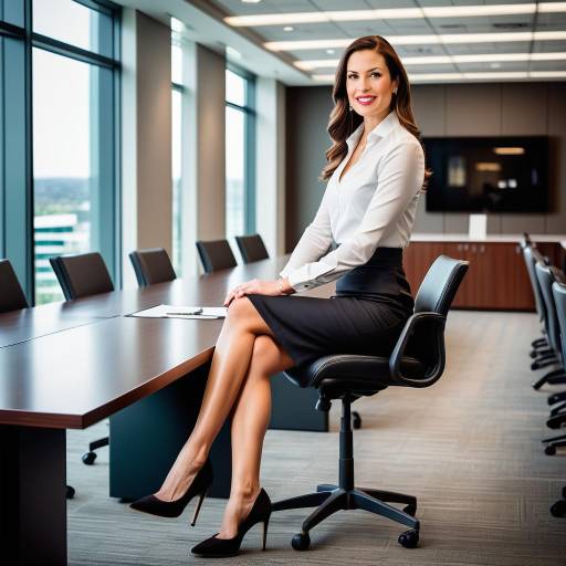 Sophisticated Glamour of a Corporate Executive