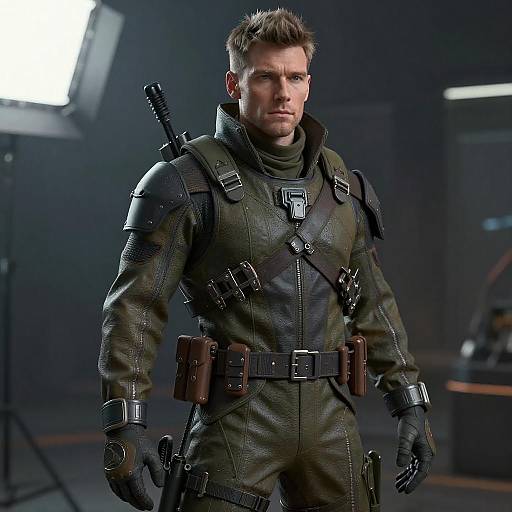 Cinematic Ultra-Realistic Soldier Portrait