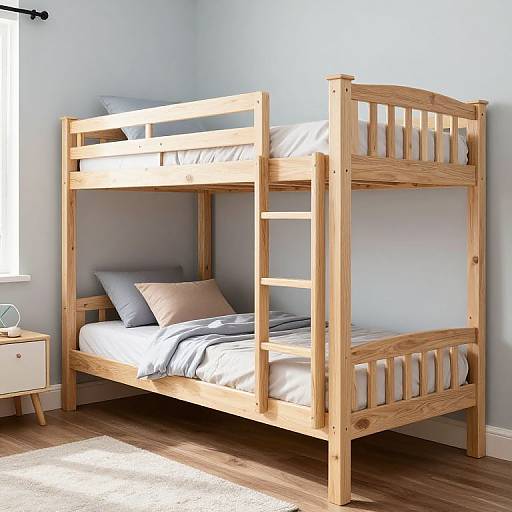 Cozy Kids Bedroom with Bunk Bed