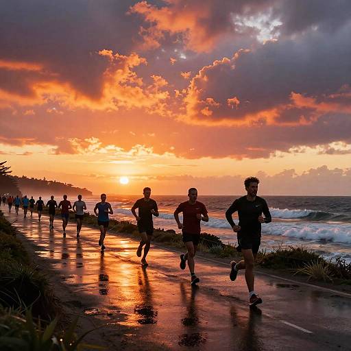 Sunset Coastal Crosslauf Race