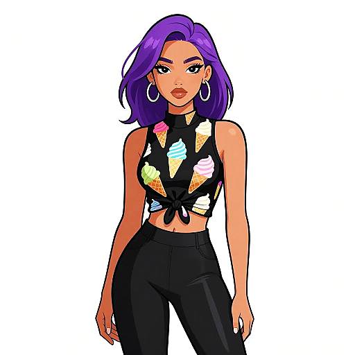 Contemporary Street Style Woman