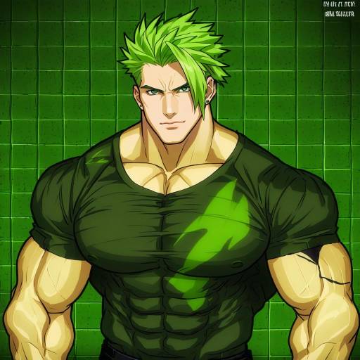 Illustration of Achilles (fate), fate (series) in the style of Barbarian tk