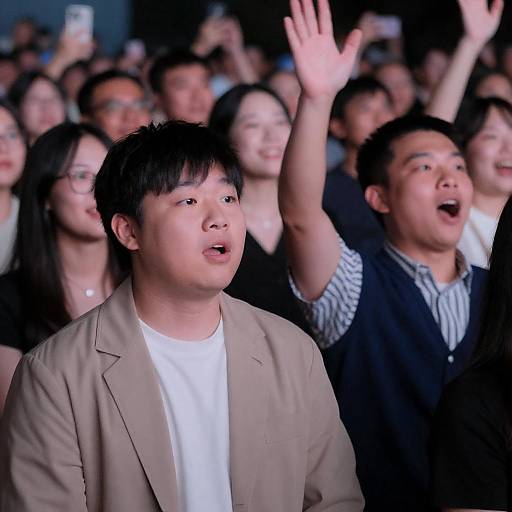 Vibrant Concert Scene with Diverse Audience