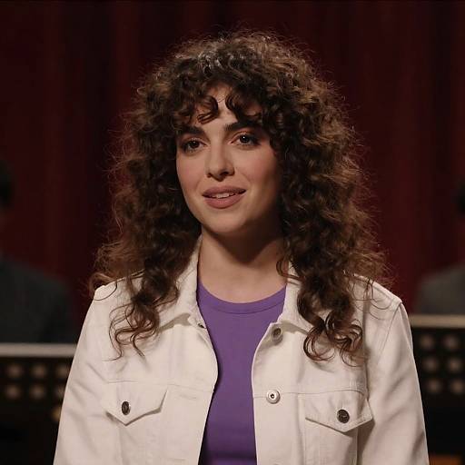 Elegant Portrait of a Smiling Woman