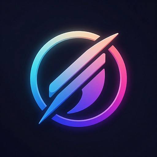 Futuristic Emblem Logo Generator