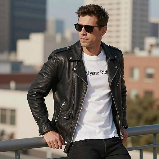 Edgy Urban Style Man Photography