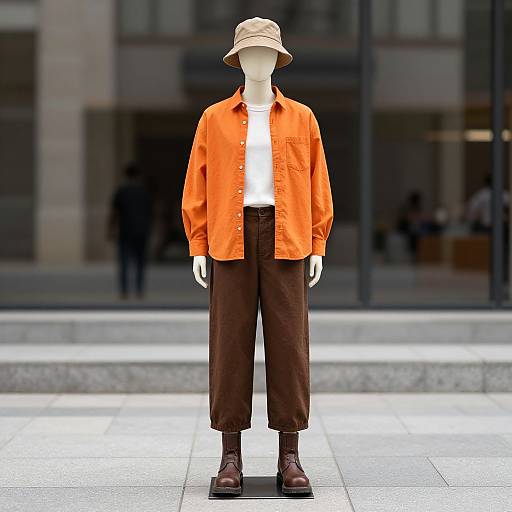 Mannequin in Casual Streetwear