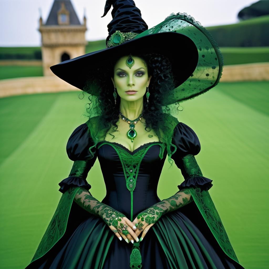 Stunning 8K Wicked Witch Character Design