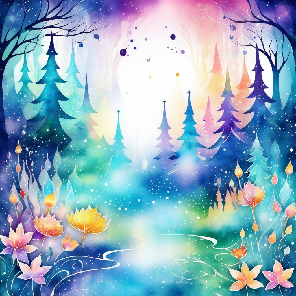 Whimsical Ketamine Fairy Tale Artwork