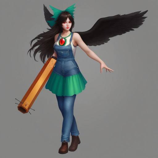 Elegant Utsuho: A Mysterious Icon