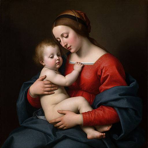Dirck Bouts' Virgin and Child Embrace