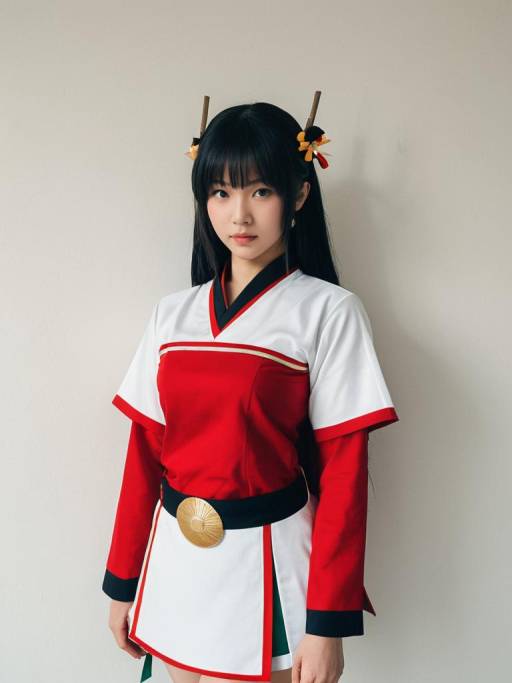 Realistic Sango Cosplay Photo of Jane Doe