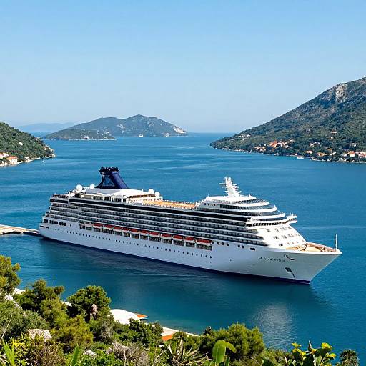 Cruise Ships in Southern Dalmatia