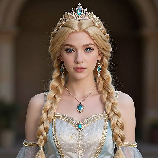 Realistic Fantasy Party Costume Girl