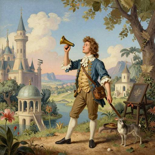 Dreamy Candide's Fantastical Journey