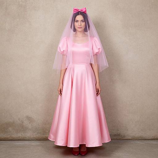 Snow White in Pink Dress