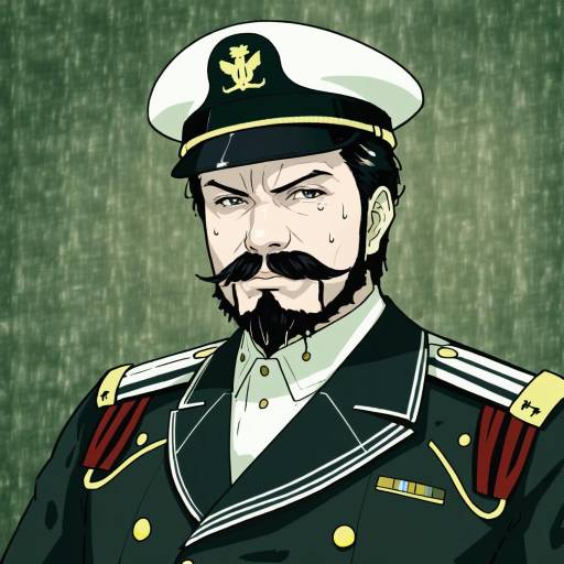 Illustration of Admiral suwabe, kantai collection in the style of Menma (enaic31)