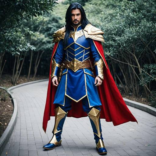 Ashura Skyblazer Fantasy Cosplay Costume