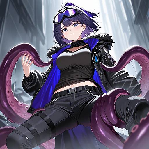 Illustration of Andreana (arknights), arknights in the style of Mx2j