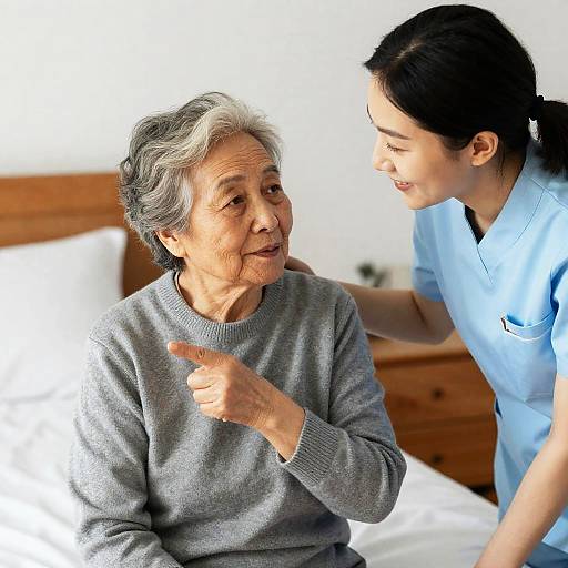 Heartfelt Moments Between Generations