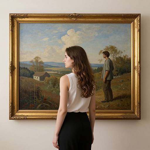 Surreal Merge of Art and Life