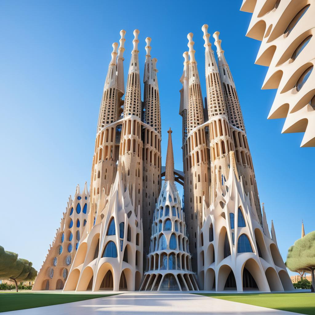 Sagrada Familia Redefined: A Minimalist Vision