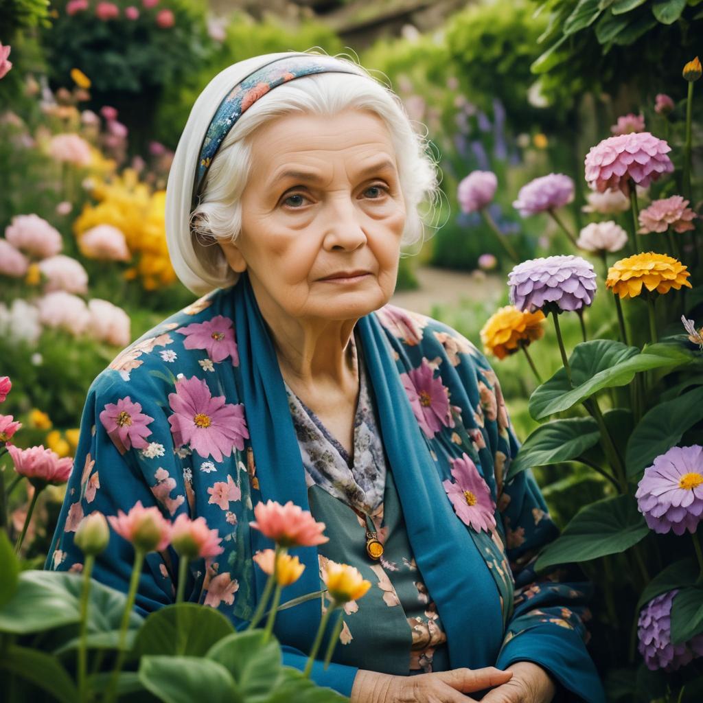 Cinematic Portrait of a Wise Woman