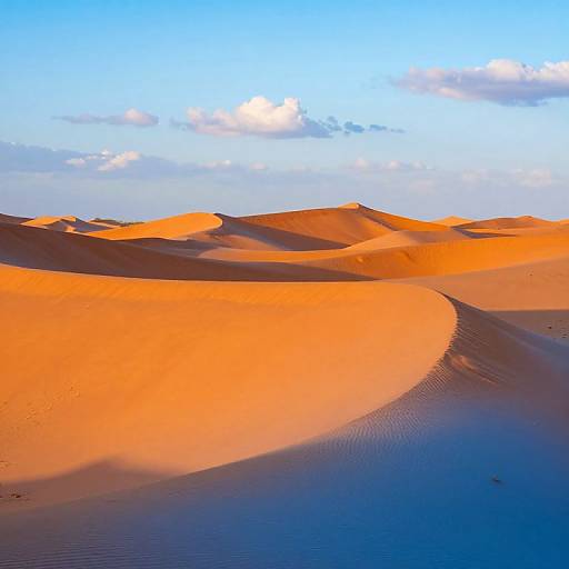 Surreal Chromatic Sand Dunes Gradient