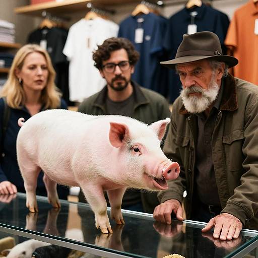 Intense Moments in a Store Setting