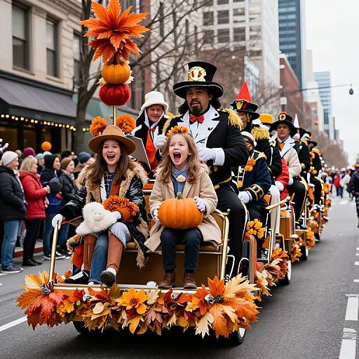 Preparing for Macy's Thanksgiving Parade