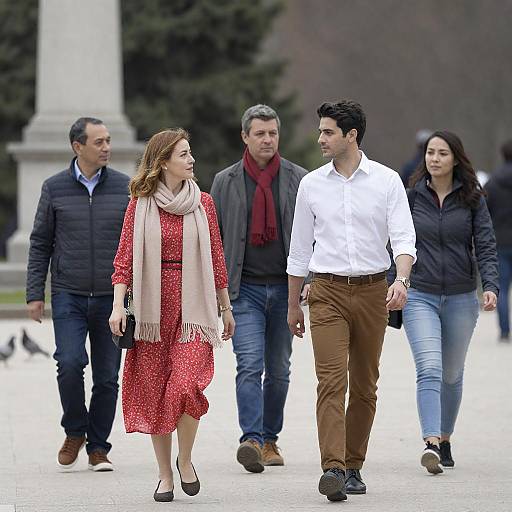 Casual Stroll in the Park Photography