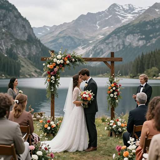 Ethereal Bohemian Mountain Wedding