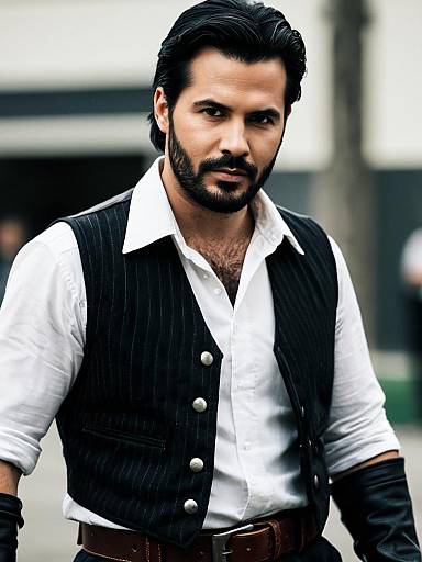 Realistic Adult Male Costume Portrait