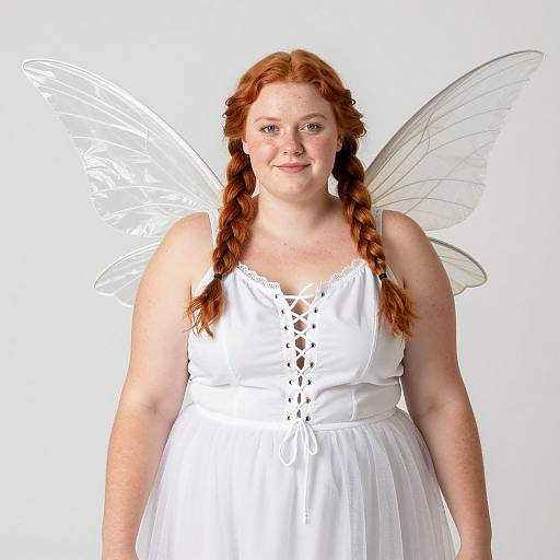 Enchanting Plus-Size Tooth Fairy Portrait
