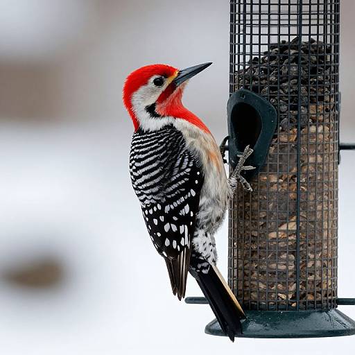 Red-bellied Woodpecker on Feeder