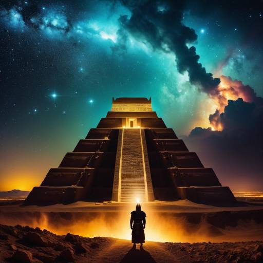 Anu: Mesopotamian Sky God Amidst Storms