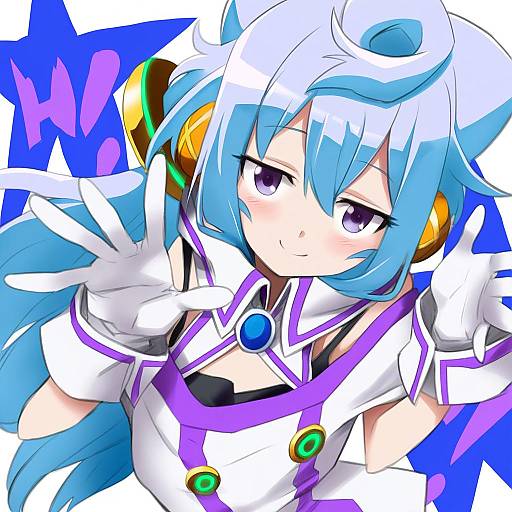 Illustration of Hacka doll 3, hacka doll in the style of Kurose kousuke