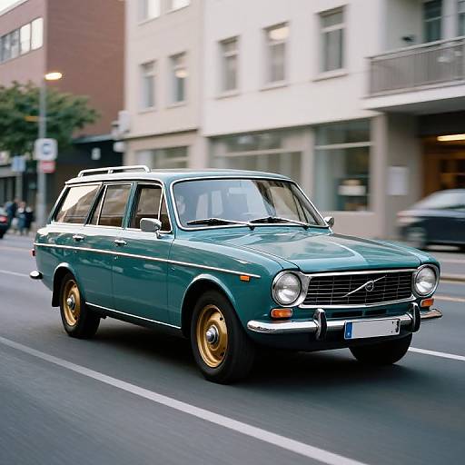 1968 Volvo 122 Wagon in Motion