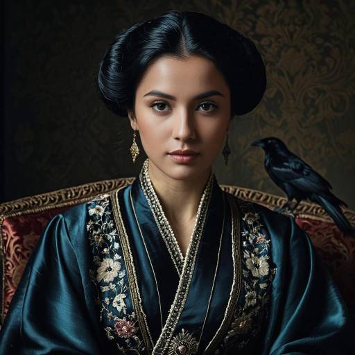 19th-Century Ottoman Noblewoman Portrait