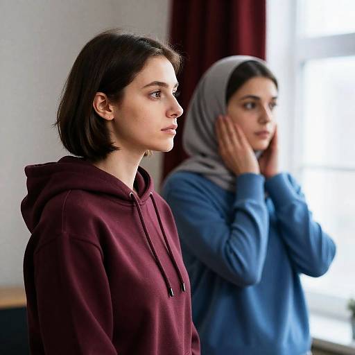 Captivating Portrait of Two Women